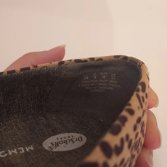 Dr. Scholl's Memory Foam Connect Tan/Leopard Print Ballet Flat in Size 6 - Picture 9 of 10